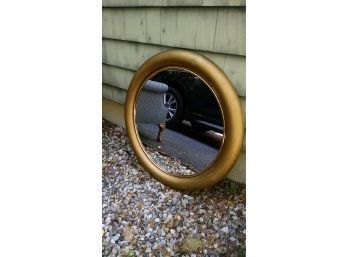 30' Round Wall Mirror - Poly Material Frame