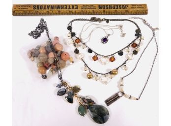 Sterling And Costume Jewelry Lot ~ WYSIWYG
