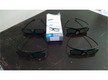 Set Of 4 3D Glasses - Samsung
