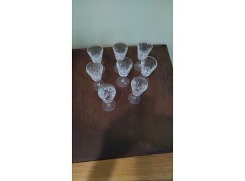 Lot Of Waterford Cordial Glasses