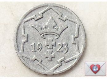 Coin Collectors ~ 1923 Poland 5 Pfennige {World Coin M-1}