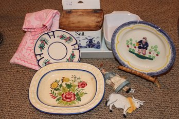 Titian Ware Dish And Decor Lot
