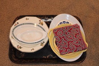 Various Plates And Platters