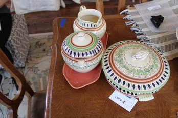 Titian Ware Vintage Pottery Lot