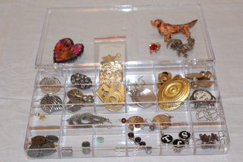 Earring And Pin Lot