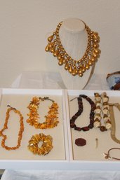 Golden Goddess Jewelry Lot