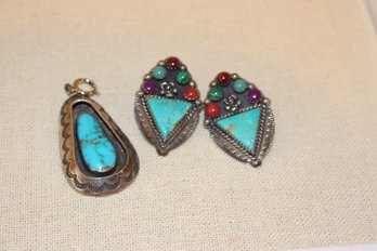 Turquoise Jewelry Lot #2