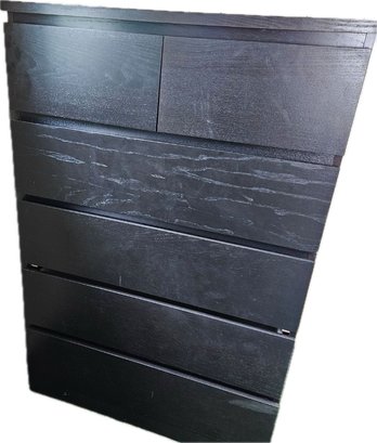 Black Chest Of Drawers 6 Drawers!