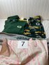 Huge Green Bay Packers Fan Lot - Polo Shirt, Fleece Pants & Sweatpants Size L