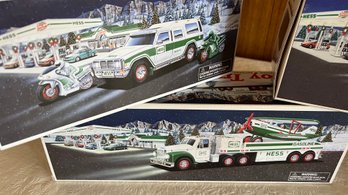 Hess Trucks Lot Of 5! NEW IN BOX!