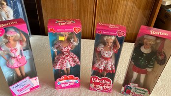 Vintage Barbies NEW IN BOX! Lot Of 4.