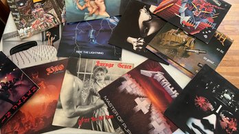 Heavy Metal Record Albums Vinyl Records