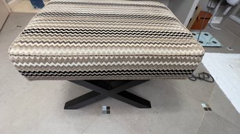 High End Chevron Bench