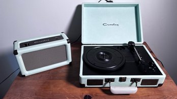 Crosby Retro Record Player And Speaker