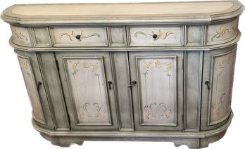 Country Farmhouse Demilune Buffet/Sideboard