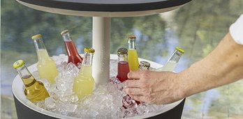 Keter Cool Bar Pop-top Patio Table And Cooler All-In-One