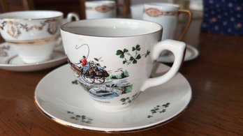 Vintage Teacups & Saucers Lot Of 6!