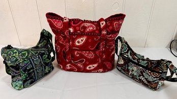 Vera Bradley Bags Lot Of 3!