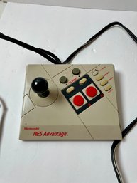 Nintendo NES Official Advantage Controller Joystick Turbo Arcade Stick NES-026