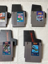 Vintage Nintendo NES Video Games Lot Of 6!