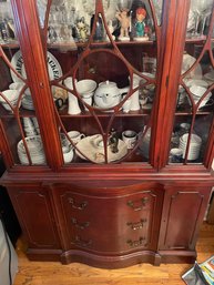 Huge China Hutch Full Of Vintage Ceramics, Porcelain, Glass & Lenox