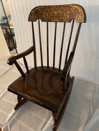 Childrens Solid Wood Rocking Chair