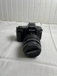 Nikon N90S With Vivitar Lens
