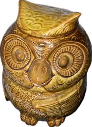 Mid-Century Modern  McCoy Ceramic Owl Cookie Jar