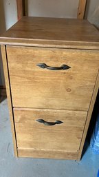 Wood Look File Cabinet