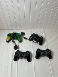 Sony Video Game Controllers Lot Of 4