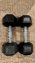 20 Lb. HEX Barbells Lot Of 2!