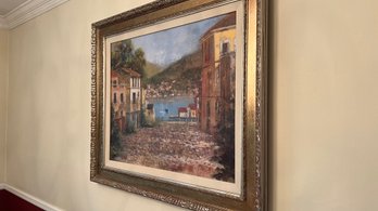 Michael Longo Cobble Street Framed Print