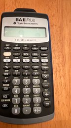 Texas Instruments Business Analyst Calculator BA II Plus