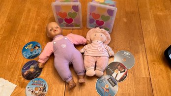 Baby Dolls, Childrens DVDs, & Heart Storage Boxes