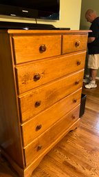 Solid Wood Dovetailed Chest Of Drawers