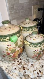 Certified International La Toscana Canisters