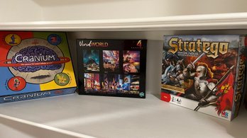 Stratego, Cranium And Vivid World Puzzles