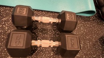 20 Lb. Dumbbell Set