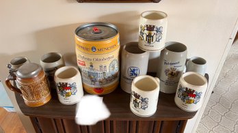 German Beer Steins