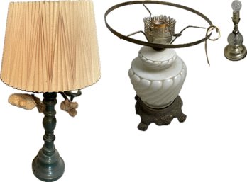 Vintage 3 Lamp Collection