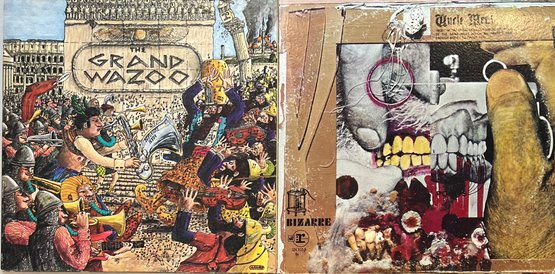 The Grand Wazoo 1972 And Uncle Meat Vintage Vinyl Albums With Original Covers And Booklet