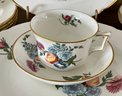 Wedgewood Colonial Sprays Commemorative Dishware 20 Piece Set - Plates - Cups- Saucers (2) Sets Side Plate