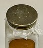 Larkin 1800's Surgical Antiseptic Powder Bottle With Lid And Original Tag