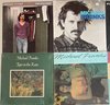 (8) Vintage Vinyl Albums - (7) Michael Franks And (1) Tom Waits - Skin Dive, Passion Fruit, And More