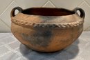 Vintage Catawba Indian Pottery Handled Vase