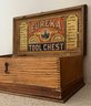 Antique Eureka No 700 Dovetail Tool Chest With Insert And Tools
