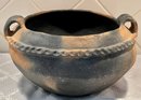 Vintage Catawba Indian Pottery Handled Vase
