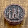 1861-66 Antique Civil War Copper Button Veteran Grand Army Of The Republic & Early Eagle Navy Civil War Button