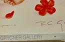 R. C. Gorman 1988 Poster Signed Unframed Grycner Gallery - Taos - Maui 17.5'W X 22.5'h
