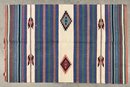 Vintage Southwestern 46' X 30' Hand Made Rug (as Is)